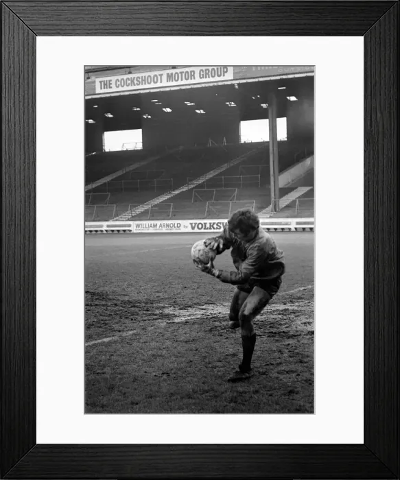 Framed Print : Long after the other Manchester City players have finished training Framed Print : Long after the other Manchester City players have finished training
