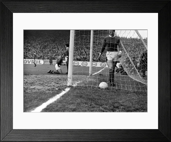Framed Print : Manchester City 4 v. Manchester United 0. Citys 1st goal Framed Print : Manchester City 4 v. Manchester United 0. Citys 1st goal