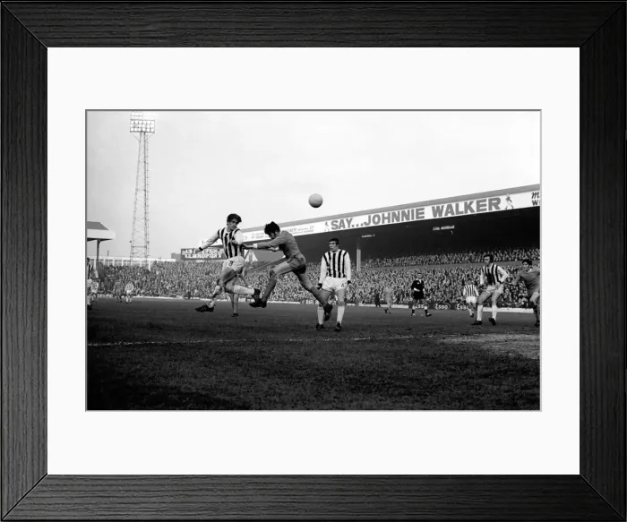 Framed Print : English League Division One match at the Hawthorns West Bromwich Albion 3 v