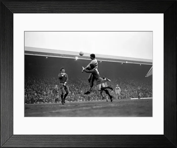 Framed Print : English League Division One match at Anfield Liverpool 2 v West Ham United 0 Framed Print : English League Division One match at Anfield Liverpool 2 v West Ham United 0