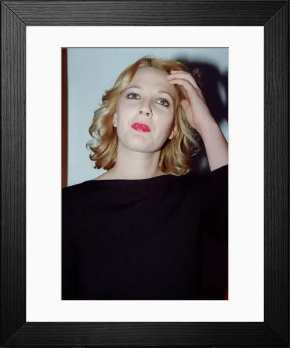 Framed Print : Drew Barrymore Actress September 98 Arriving for the premiere of her new film Framed Print : Drew Barrymore Actress September 98 Arriving for the premiere of her new film