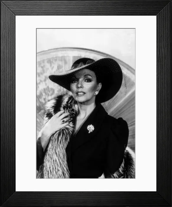Framed Print : Joan Collins Actress
