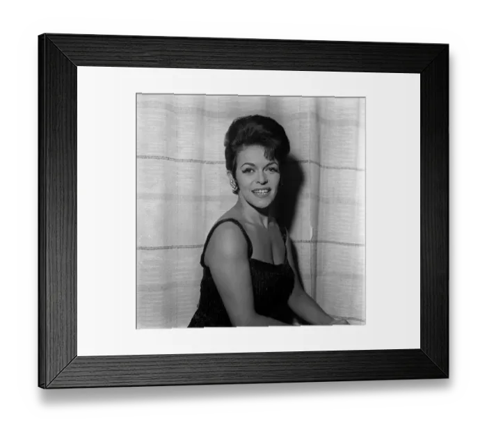 Framed Print : Eve Boswell Actress 1963 Eve Boswell 25 years in show business now appearing Framed Print : Eve Boswell Actress 1963 Eve Boswell 25 years in show business now appearing