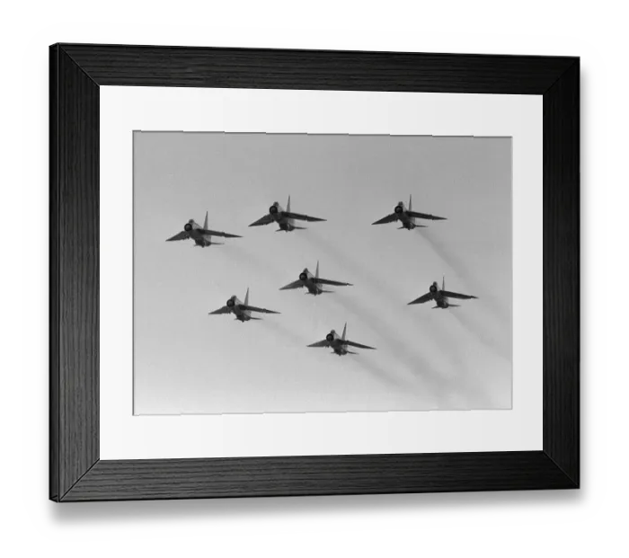 Framed Print : Aircraft English Electric Lightning F1 September 1962 English Electric Lightning