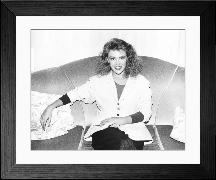 Framed Print : Kylie Minogue Singer and Actress Framed Print : Kylie Minogue Singer and Actress
