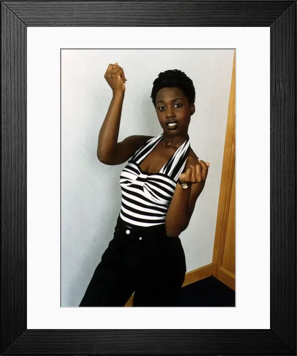 Framed Print : Michelle Gayle Actress Singer