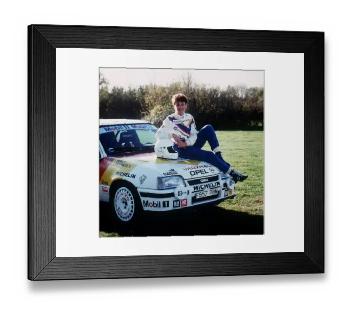 Framed Print : Louise Aitken Walker racing driver Framed Print : Louise Aitken Walker racing driver