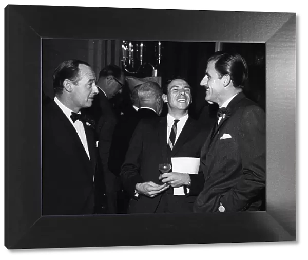 Donald Campbell Jim Clark and Graham Hill in 1965 at The Man of the Year Luncheon