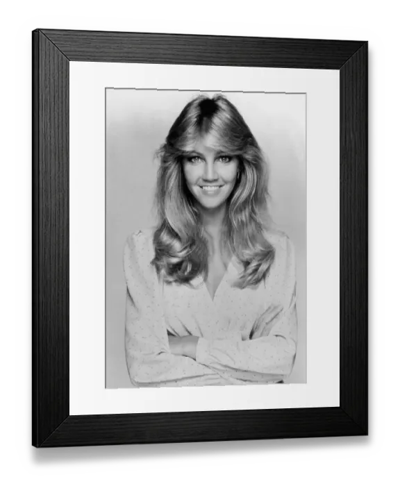 Framed Print : Heather Locklear American actress 1983
