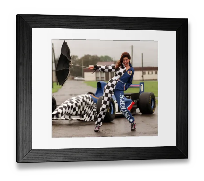 Framed Print : Coping With The Wind And The Rain May 1998 Supermodel Kelly Brook And Fosters Framed Print : Coping With The Wind And The Rain May 1998 Supermodel Kelly Brook And Fosters