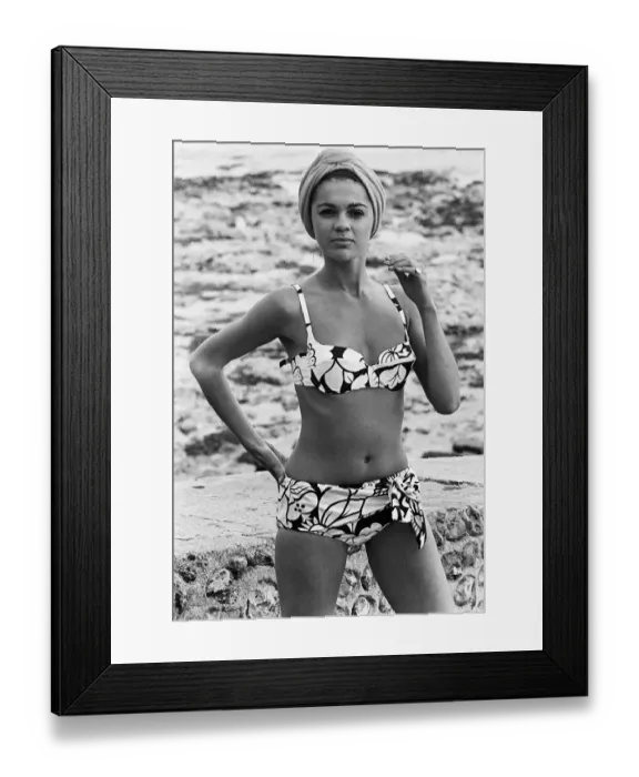 Framed Print : Actress Virginia North who was a Bond Girl in the James Bond film On Her Majesty Framed Print : Actress Virginia North who was a Bond Girl in the James Bond film On Her Majesty