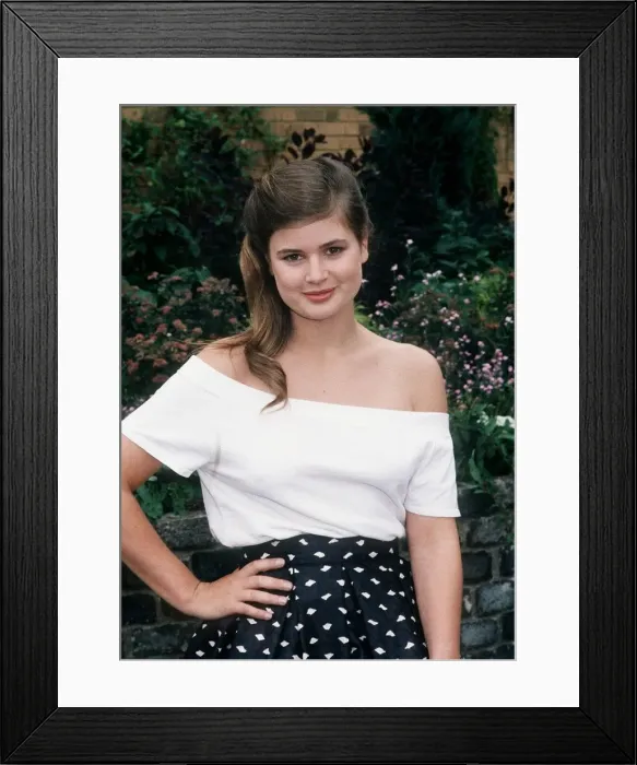 Framed Print : Actress Sophie Aldred who plays Ace, the assistant of Doctor Who in the television series Framed Print : Actress Sophie Aldred who plays Ace, the assistant of Doctor Who in the television series