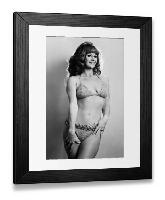 Framed Print : Carol Cleveland actress 1971 Framed Print : Carol Cleveland actress 1971