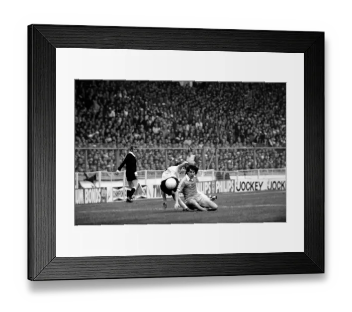 Framed Print : F. A. Cup Final. Manchester City 1 v. Tottenham Hotspur 1. May 1981 MF02-30-047 Framed Print : F. A. Cup Final. Manchester City 1 v. Tottenham Hotspur 1. May 1981 MF02-30-047