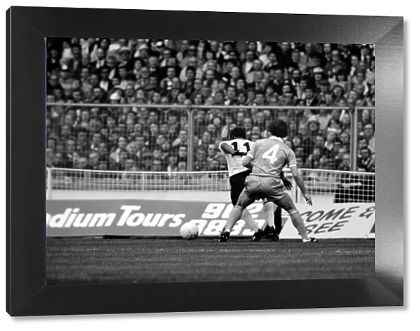 F. A. Cup Final. Manchester City 1 v. Tottenham Hotspur 1. May 1981 MF02-30-054