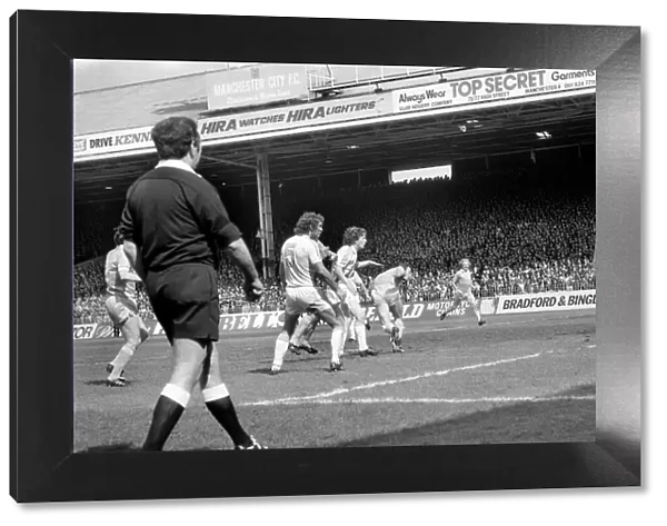 Manchester City 1 v. Crystal Palace 1. Division One Football. May 1981 MF02-28-027