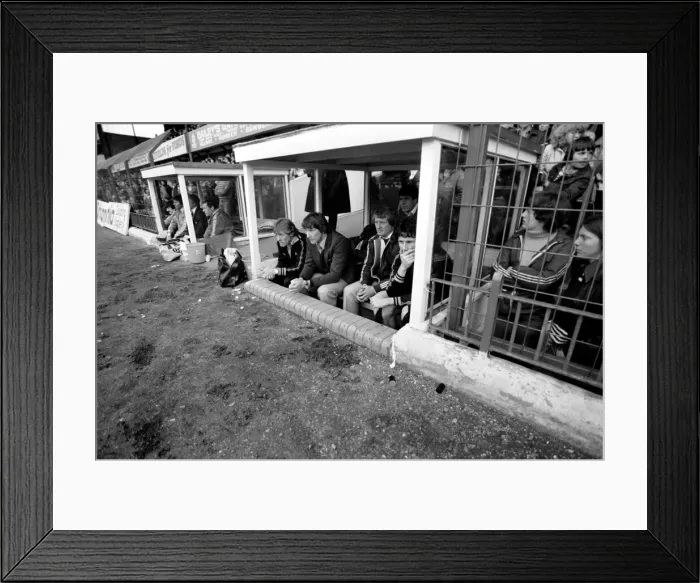Framed Print : Stoke City 3 v. Wolverhampton Wanderers 2. Division One Football. May 1981 MF02-29-021