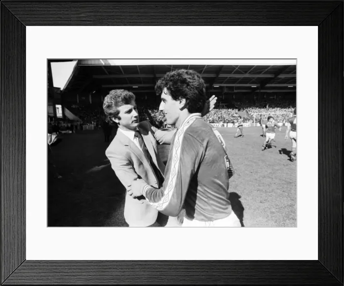Framed Print : Liverpool 0 v. Sunderland 1. Division One Football. May 1981 MF02-27-037