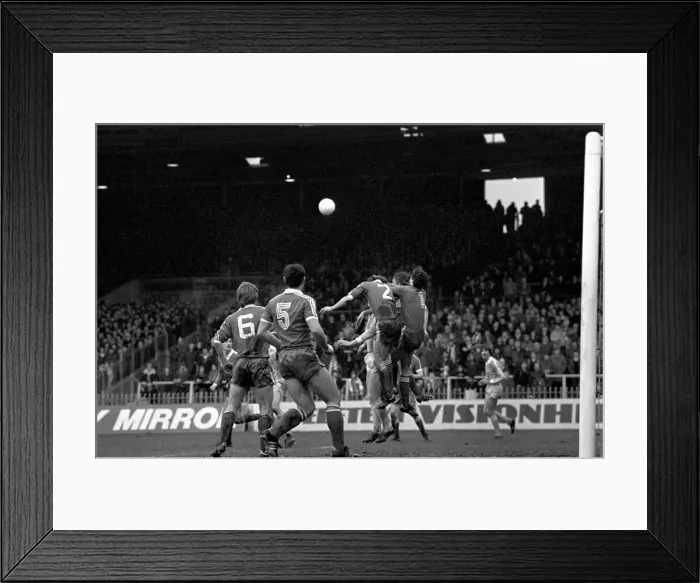 Framed Print : Manchester City 3 v. Middlesbrough 2. Division One Football. January 1981 MF01-13-043 Framed Print : Manchester City 3 v. Middlesbrough 2. Division One Football. January 1981 MF01-13-043