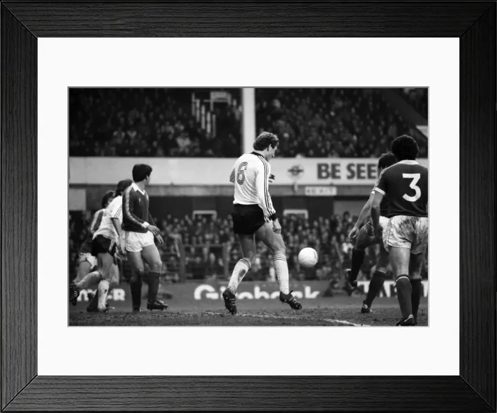 Framed Print : Everton 0 v. Ipswich 0. Division One Football. January 1981 MF01-12-046 Framed Print : Everton 0 v. Ipswich 0. Division One Football. January 1981 MF01-12-046