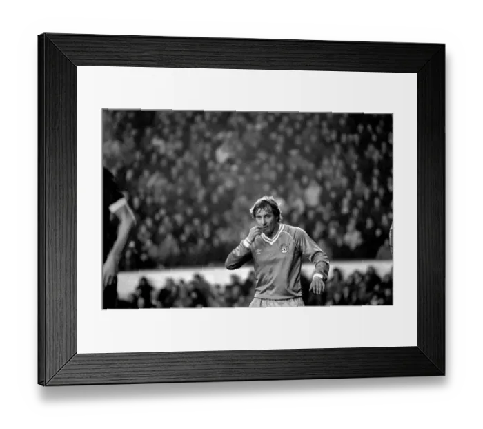 Framed Print : English League Division One match. Liverpool 1 v Manchester City 3 Framed Print : English League Division One match. Liverpool 1 v Manchester City 3