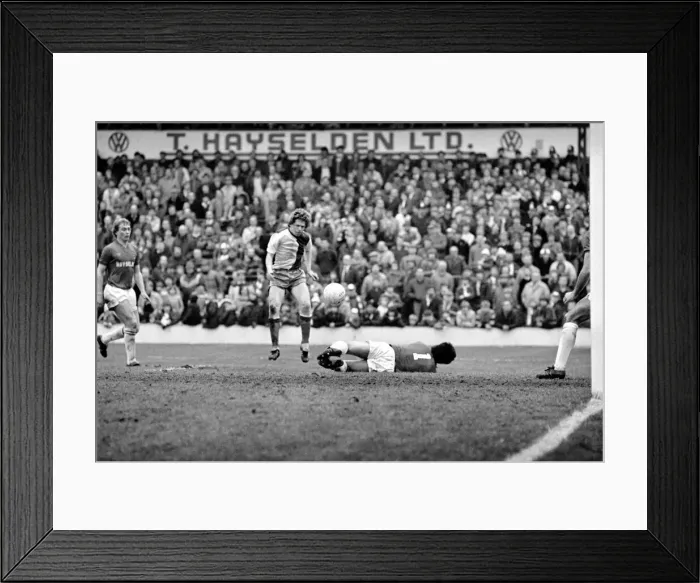 Framed Print : English League Division Two match. Barnsley 0 v Blackburn Rovers 1