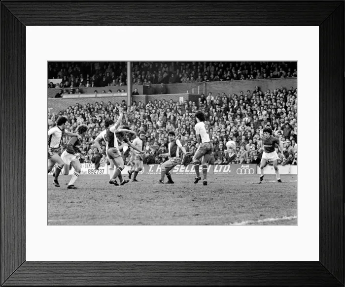 Framed Print : English League Division Two match. Barnsley 0 v Blackburn Rovers 1 Framed Print : English League Division Two match. Barnsley 0 v Blackburn Rovers 1