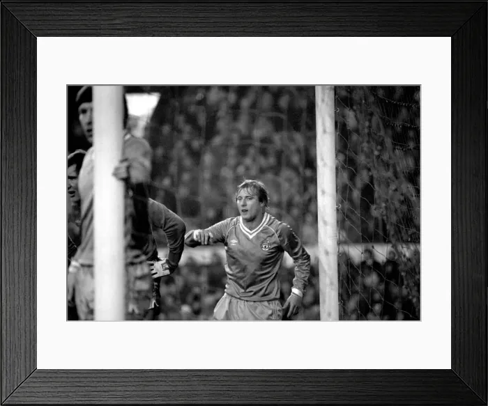 Framed Print : English League Division One match. Liverpool 1 v Manchester City 3 Framed Print : English League Division One match. Liverpool 1 v Manchester City 3