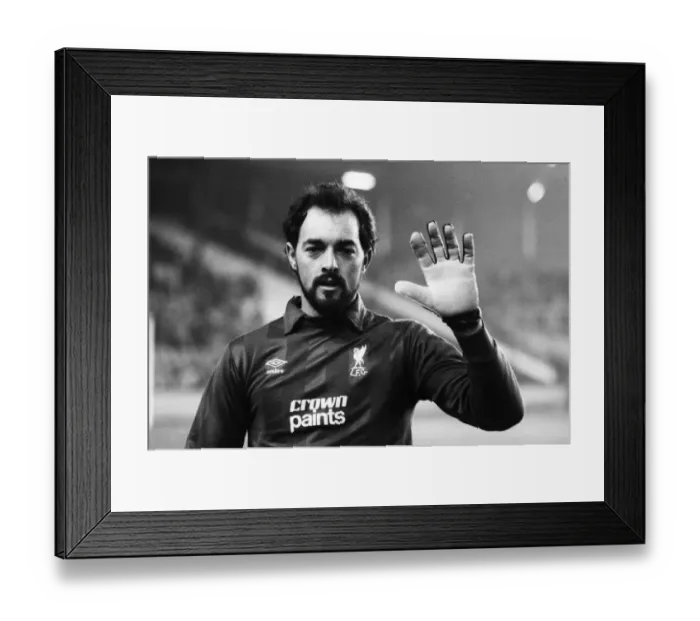 Framed Print : English League Division One match at Anfield Liverpool 5 v Notts County 0