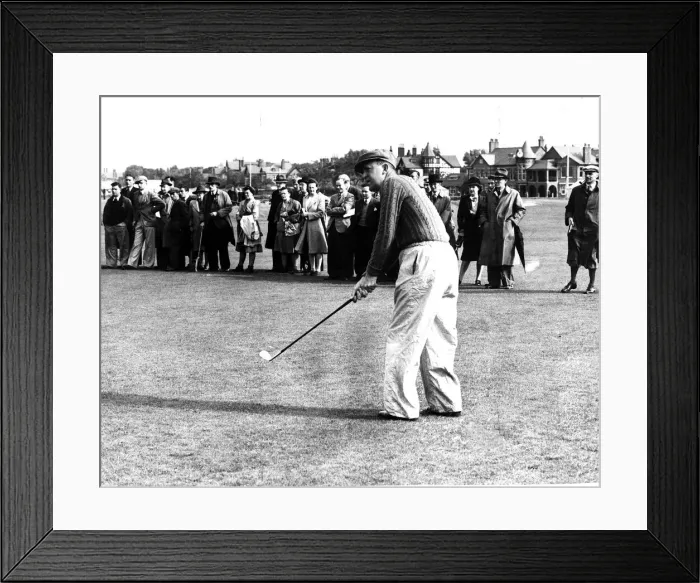 Framed Print : Bobby Locke Sept 1946 South African golf Player Framed Print : Bobby Locke Sept 1946 South African golf Player