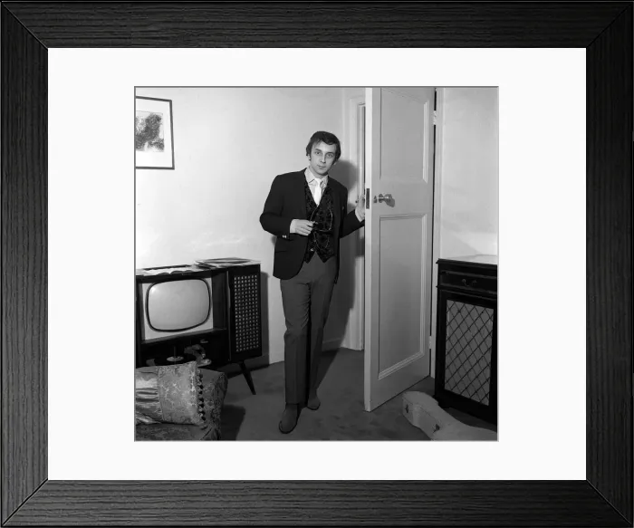 Framed Print : Phil Spector, record producer, pictured 30th January 1964