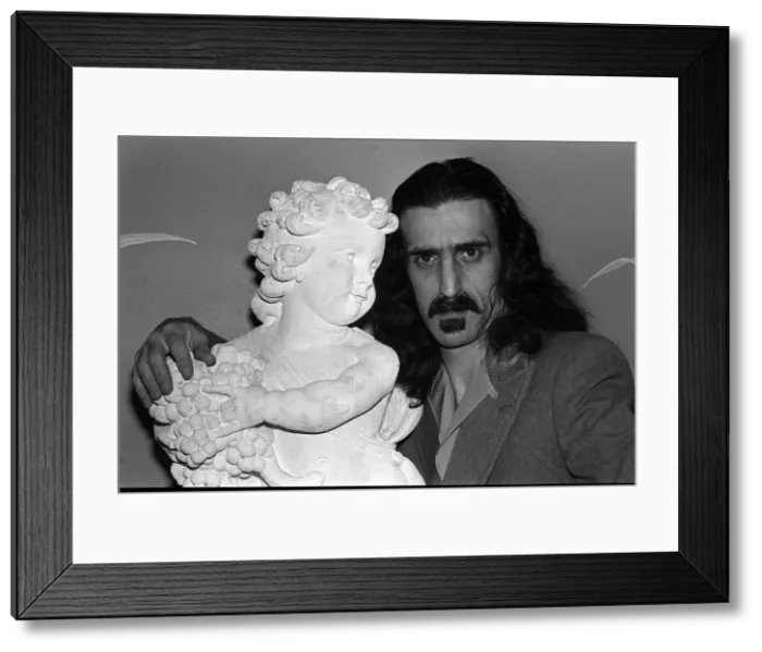 Framed Print : Frank Zappa Rock Musician at the Dorchester Hotel Framed Print : Frank Zappa Rock Musician at the Dorchester Hotel