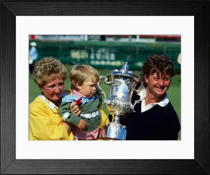 Framed Print : Bells Scottish Open Golf tournament held at Gleneagles from 8th to 11th July 1987 Framed Print : Bells Scottish Open Golf tournament held at Gleneagles from 8th to 11th July 1987
