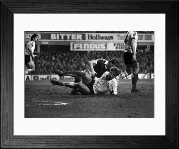 Framed Print : Everton 0 v. Ipswich 0. Division One Football. January 1981 MF01-12-002
