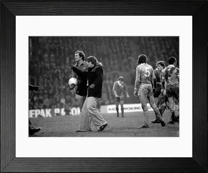 Framed Print : Manchester City 3 v. Middlesbrough 2. Division One Football. January 1981 MF01-13-020 Framed Print : Manchester City 3 v. Middlesbrough 2. Division One Football. January 1981 MF01-13-020