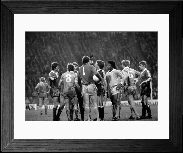Framed Print : Manchester City 3 v. Middlesbrough 2. Division One Football. January 1981 MF01-13-012 Framed Print : Manchester City 3 v. Middlesbrough 2. Division One Football. January 1981 MF01-13-012