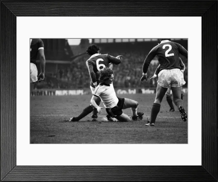 Framed Print : Everton 0 v. Ipswich 0. Division One Football. January 1981 MF01-12-057