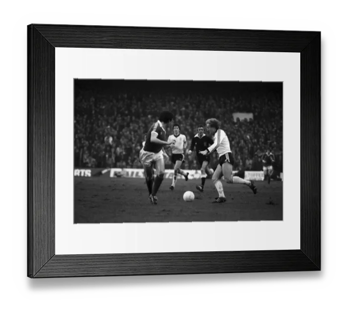 Framed Print : Everton 0 v. Ipswich 0. Division One Football. January 1981 MF01-12-031