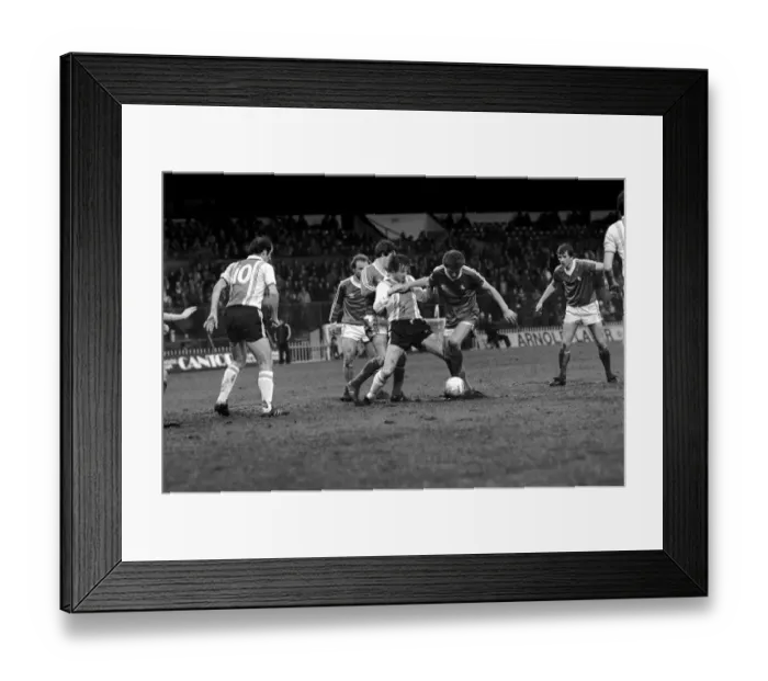 Framed Print : Sheffield United 0 v. Gillingham 1. Division Three Football. January 1981 MF01-11-009 Framed Print : Sheffield United 0 v. Gillingham 1. Division Three Football. January 1981 MF01-11-009