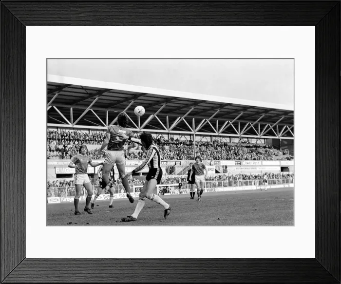 Framed Print : Wrexham 0 v. Newcastle 0. Division Two Football. January 1981 MF01-09-003 Framed Print : Wrexham 0 v. Newcastle 0. Division Two Football. January 1981 MF01-09-003