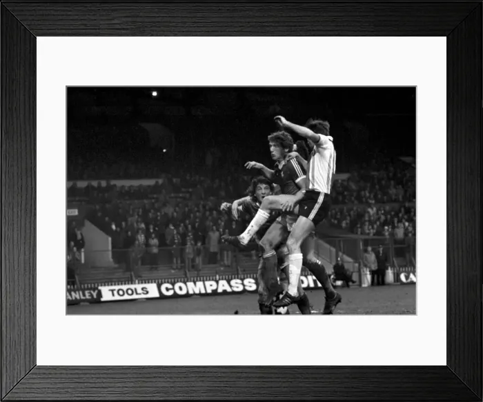 Framed Print : Sheffield United 0 v. Gillingham 1. Division Three Football. January 1981 MF01-11-012 Framed Print : Sheffield United 0 v. Gillingham 1. Division Three Football. January 1981 MF01-11-012