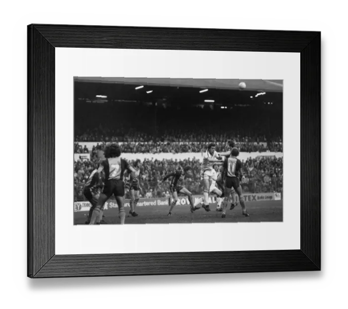 Framed Print : Leeds United 0 v. Southampton 3. Division One Football. January 1981 MF01-07-067