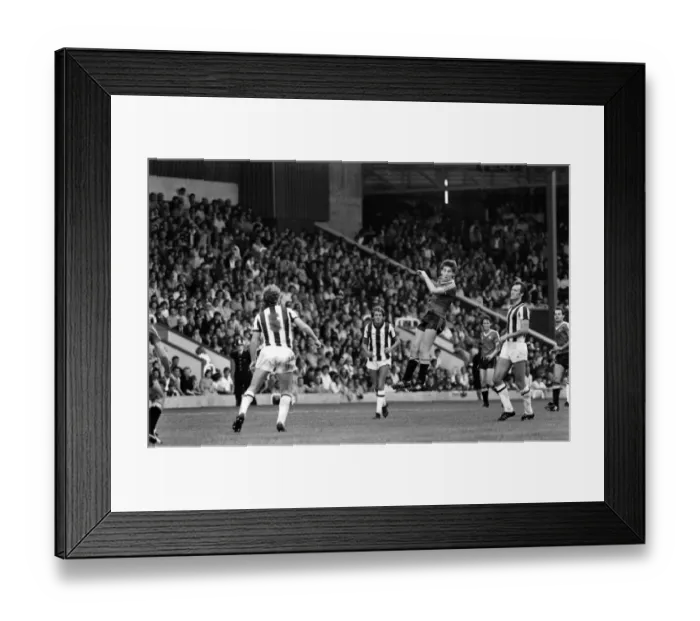 Framed Print : English League Division One match. West Bromich Albion 3 v Manchester United 1 Framed Print : English League Division One match. West Bromich Albion 3 v Manchester United 1