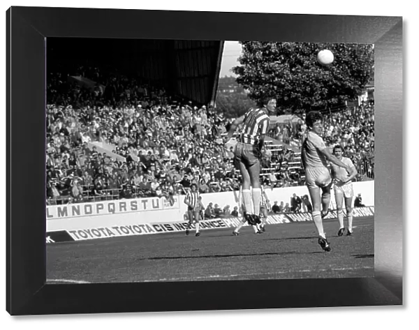 English League Division Two match. Sheffield Wednesday 3 v Chelsea 2 September 1982