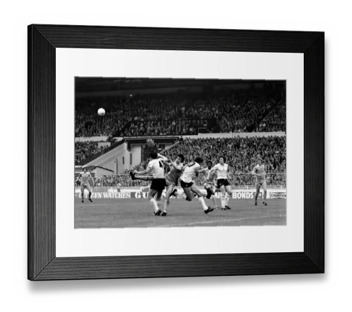 Framed Print : 1980  /  81 Season F. A. Cup Final Wembley. Tottenham Hotspur v Manchester City