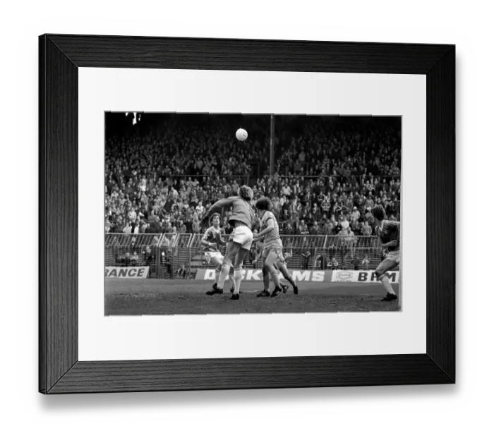 Framed Print : Birmingham City 1 v. Everton 1. May 1981 MF02-25-037