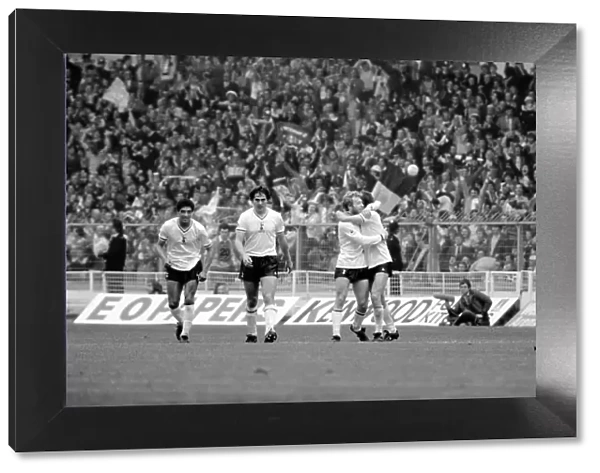 1980  /  81 Season F. A. Cup Final Wembley. Tottenham Hotspur v Manchester City