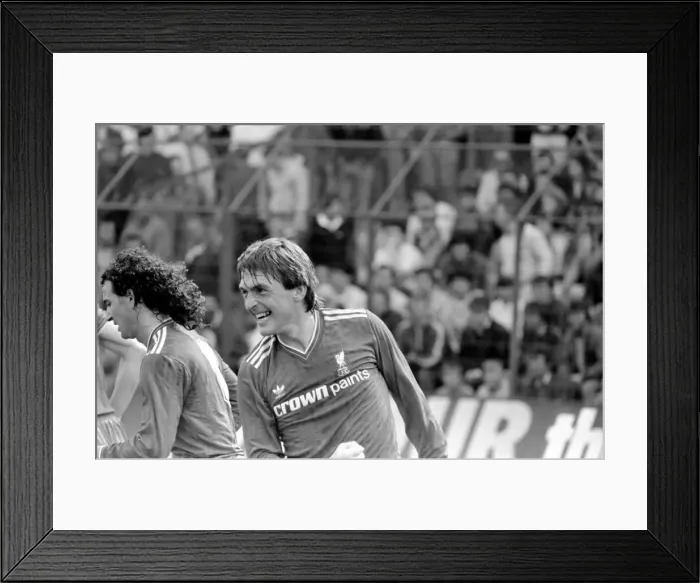 Framed Print : Chelsea 0-1 Liverpool league match, last of season, at Stamford Bridge, 3rd May 1986