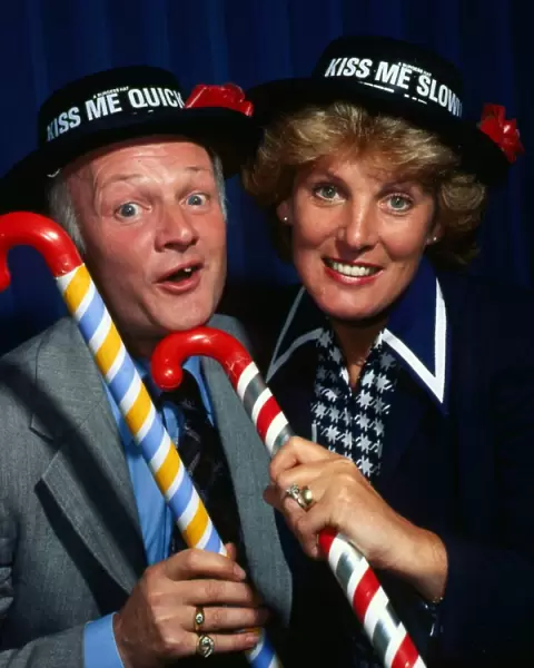 John Inman with Moira Anderson July 1980