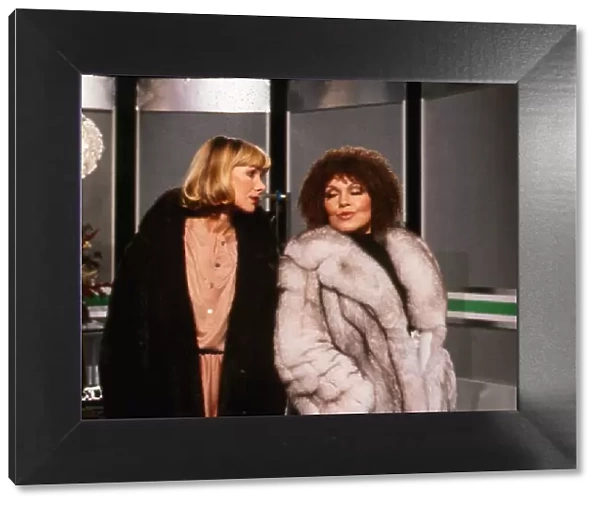 Cleo Laine with Susan Hampshire February 1980
